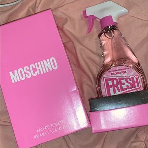 Moschino pink fresh brand new packaging!